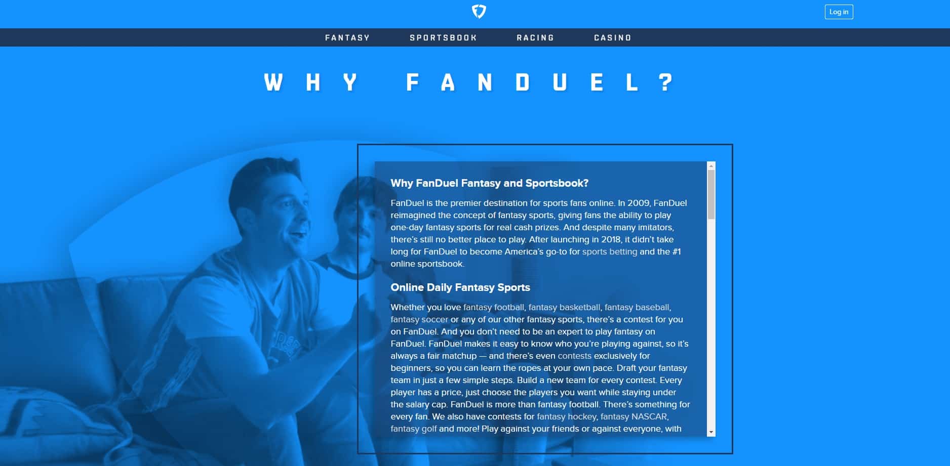 FanDuel why-min